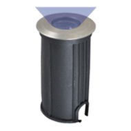 WH โคมไฟฝังพื้น LED แสงวอร์ม/แสงขาว/แสง RYGB รุ่น JD002-12V-3W-(6400K/3000K/RE/YE/GN/BL)