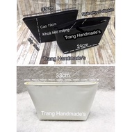 Zipper bag lining 33 cm