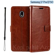 Case For Hp Samsung Galaxy J7 Pro J730 Flip Cover Wallet Cover Hp Casing Wallet Flip Magnet