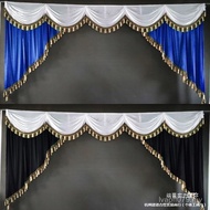 Door Curtain Full Set Baishi Lingtang Decoration Black Cloth White Cloth Funeral Gauze Funeral Decor