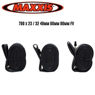 Maxxis Tube 700c 700x23/32c 48mm 60mm 80mm Presta Valve (FV) Without Box Made In Taiwan