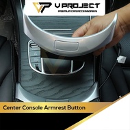 Mercedes Benz GLC X253 GLC200 GLC250 GLC300 Center Console Armrest Switch Release Button Trim 2016-2