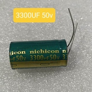 ELKO 3300UF 50V NICHICON ELCO 3300 UF 50 VOLT 3300UF 50VOLT