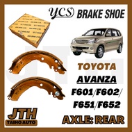 TAIHOAUTO YCS Brake Shoe Toyota Avanza Brake Shoe Avanza Rear Brake Shoe Brake Made In