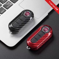 Suitable for FIAT Key Case FIAT500 Boyue BRAVO FIAT500 Carbon Fiber Replacement Case