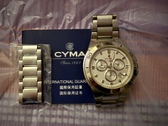 CYMA Swiss 1862 男士石英手錶