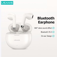 USAMS YO17 5.3 TWS Earphone Bluetooth Wireless Earbuds Low Latency Headphones HD Call Dual Mode Gaming Headset With Dual Mic