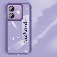 OPPO A5 Pro 5G A5Pro A3x A3 Pro 5G Custom Name Design Case Anti-Slip ide Candy Clear Color Cover