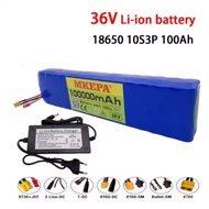 🔥10S3P 36V100ah Battery Pack18650Lithium Ion Battery500W For high-power motorcycles Pedal