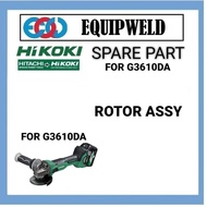 SPARE PART - HIKOKI HITACHI ROTOR ASSY FOR G3610DA 36V CORDLESS GRINDER (ORIGINAL)