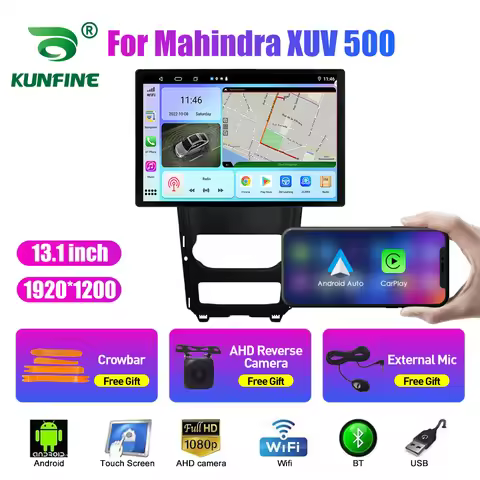 13.1 inch Car Radio For Mahindra XUV 500 Car DVD GPS Navigation Stereo Carplay 2 Din Central Multime