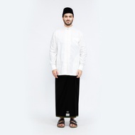 Sarung BHS Cosmo Silver Hitam Polos 01