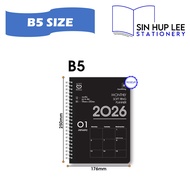 Masterprint Handwriting 2026 Soft Ring A5 | B5 Monthly Planner 2026 Journal - PNF-A5 | PNF-B5