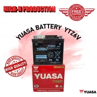 YTZ6V VIKINGS ORIGINAL AUTHENTIC JAPAN YUASA BATTERY YTZ6V SEALED MF Honda RS150 PCX AIR BLADE VARIO