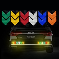 10 Pcs Bike Reflective Stickers Bicycle Fender Sticker Car Motorcycle Fluorescent Warning Decor Cycling Luminous Protector