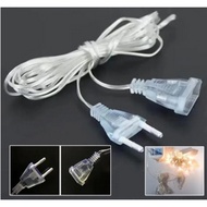 2 Pin Plug (Euro Plug) 5M Extender / Extension