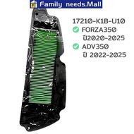 Air Filter FORZA350 Year 2020-2025 ADV350 2022-25 Genuine Spare Parts 1 17210-K1B-U10