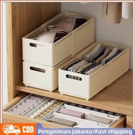 1/ 3PCS Drawer Divider Flexible Wardrobe Divider Storage Box Wardrobe Rack Organizer