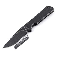 มีดพับ LAND 811 [ของแท้] ดีไซน์แบบดิบดุ น่าใช้งาน เหมาะสำหรับผู้ชายสายลุย ใบ 3.1 นิ้ว ด้าม Stainless