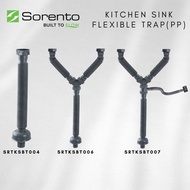 SORENTO Kitchen Sink Bathroom Bottle Trap with Overflow Kitchen Flexible Trap Bathroom Flexible Trap