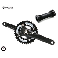 PROLITE - FAT BIKE CRANK SET 26/38T WITH BOTTOM BRACKET 6260