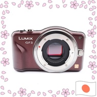 Panasonic Mirrorless Camera LUMIX GF3 Body Sensual Brown DMC-GF3 USED CAMERA【Directly shipped from J