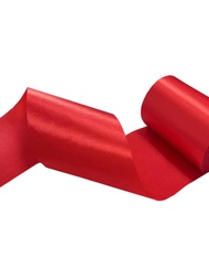 Ruy Băng Đỏ Hồng 1cm4cm Hoa Hồng Ruy Băng Lụa Dày Cho Hộp Quà Tặng Ruy Băng Vải Rộng Ruy Băng Satin