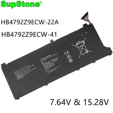 SupStone HB4792Z9ECW-22A 4ICP5/62/81 Laptop Battery For Honor Magicbook X14 I7-1165G7 NDR-WFH9HN NMH