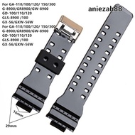 Casio G-Shock GA 100 GA-100 GA-110 GA-120 GA-300 Glossy watch Strap