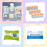 Needy Wet Wipes 99.9% Antibacterial - 10's / Sanitizer Spray Bottle /Alcohol Wipes / Guardian Mini T