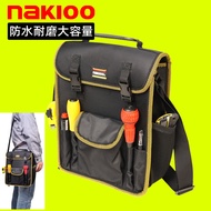 NakIoo Electrician Special Tool Bag Strong Durable Multifunctional Electrician Bag One-Shoulder Tool