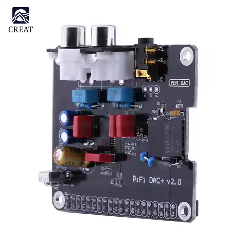 HIFI DAC Audio Sound Card Module PCM5122 I2S Interface 384KHz LED Indicator for Raspberry pi /2/3/B+