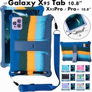 for Galaxy X95 Tab 10.8 inch X95 Pro Pro+ 2024 Global Tablet Case Super Shockproof Soft Silicone Pro