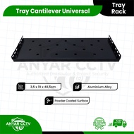 Universal Server Rack Tray || Wallmount Rack Server Cantilver 1U Universal