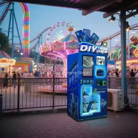 Commercial Automatic Mobile Phone Case Printing Machine Custom Mobile Phone Case Printer Vending Mac