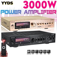 SUNBUCK 3000W 5CH 220V Bluetooth 5.0 Audio Power Amplifier Stereo Home Theater Optical/Coaxial input