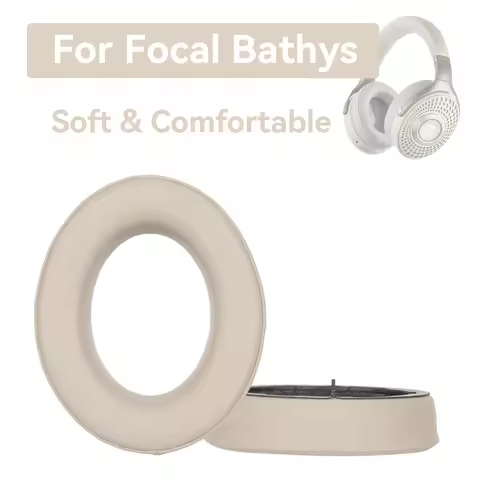 Bathys Earpads For Focal Bathys Earpads Headphone Accessaries PU Headset EarCushions
