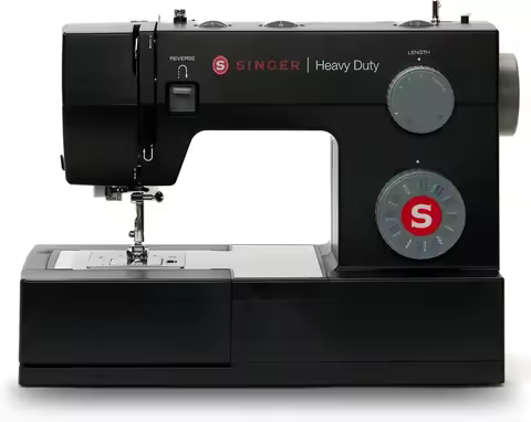 4432 Black Sewing Machine Stronger Motor Provides More Power Ensure Long Lasting Durability Bobbin I