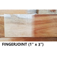 (1" X 3") Finger Joint Wood