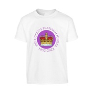 Queen Platinum Jubilee Kid'S T-Shirt Gift British Crown Jewels Monarchy Cool