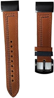 Fenix 5X plus 26mm Watchband For Garmin Fenix 6X pro Leather Quick fit Bracelet Straps Band For Fenix 3 3 HR Men Wriststraps