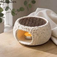 HAVEN Candle Warmer, Cement Creative Incense Burner Bowl, Fragrance Diffuser Sturdy Base Durable Ret