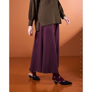 BLOOM TULIP SKIRT IN BURGUNDY