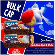 Bulk Goldfish Food, German Caterpillar Cap, pellet shape