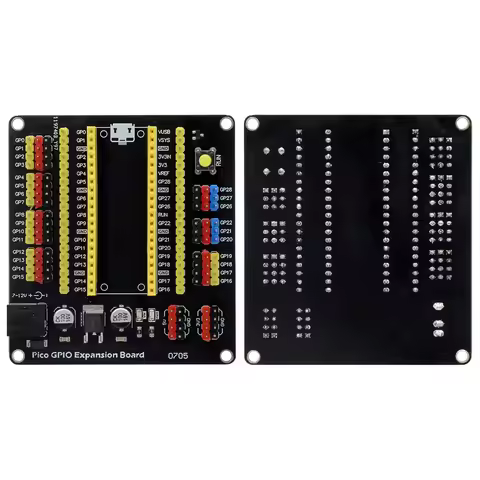 For Raspberry Pi Pico GPIO Breakout Extender DIY Expansion Board Male Female Pin with Switch for RPI