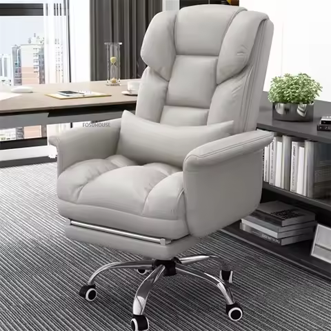 Bedroom Gamer Chairs with Pedal Computer Office Chair for Office Furniture Executive Chair Comfortab