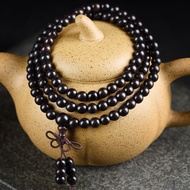 Ebony Purple Sandalwood Beads Bracelet Wooden Ebony Bracelet Submerged Play Rosary Handheld20251103