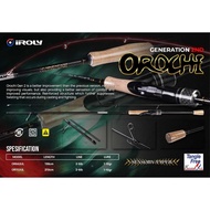 IROLY OROCHI GEN-2 SOLID CARBON SPINNING Rod