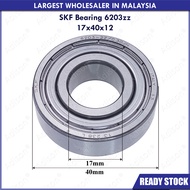 SKF Bearing 6203zz 17x40x12 for washing machine use (Heavy Duty)