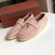 fdr Italy LP Trimmed Leather Flat Slip-On Loafers for Women - Ready Stock with 24hr Shipping